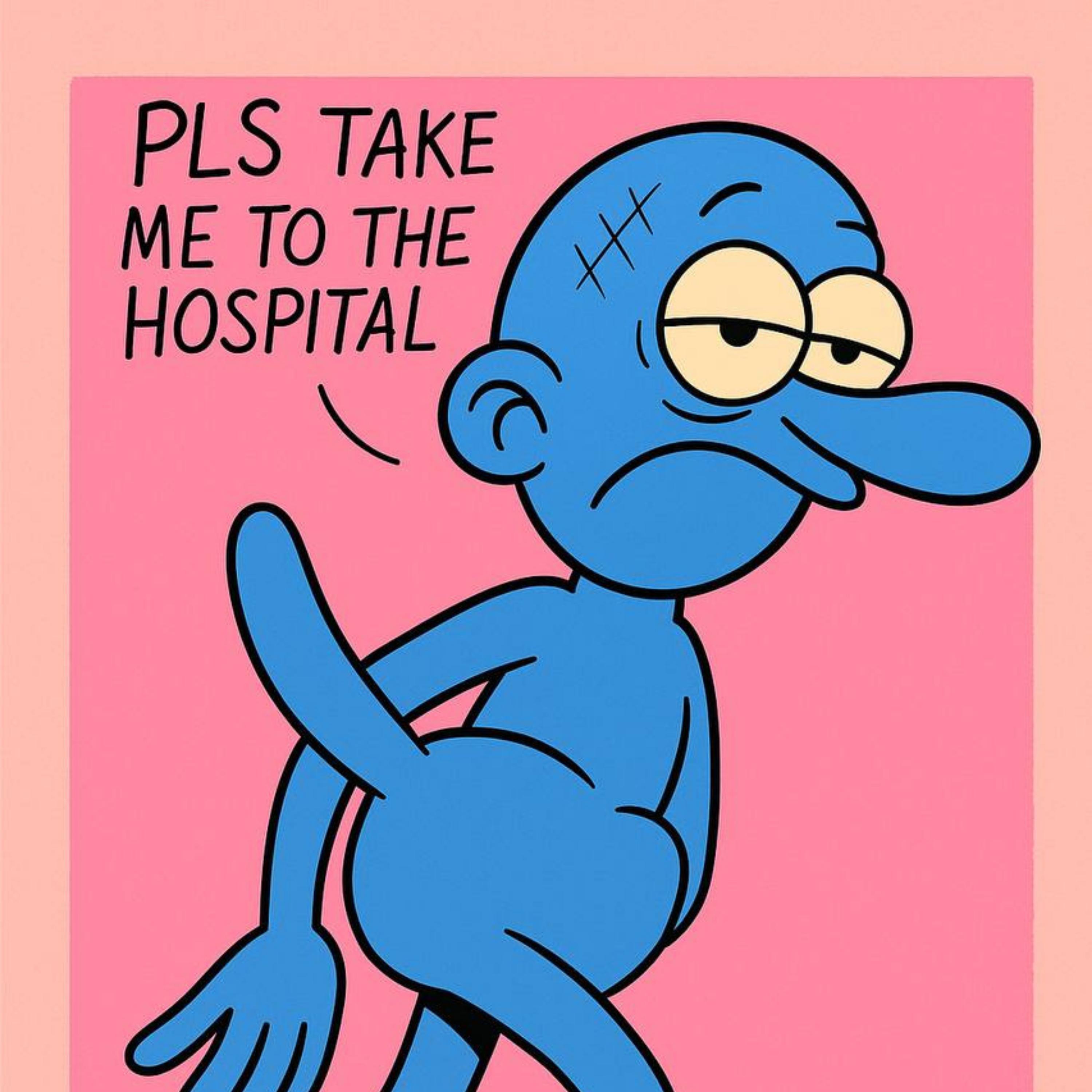 Take me to hospital meme